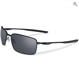 Oakley Square Wire Sunglasses (Polished Black/Black Iridium) - Colour: POLISHED BLACK